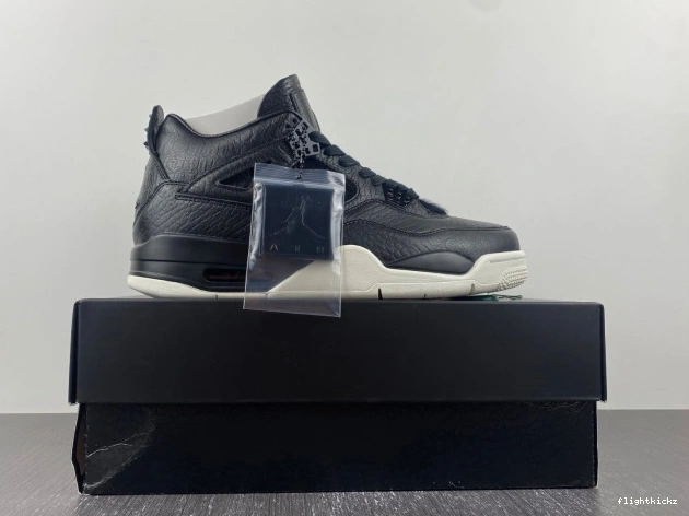 819139-010 Pony Jordan 4 Black Retro Hair 1117